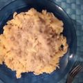 El cooksnap de Romi Barragan cuando hizo Fideos con atún y crema, rinde 5 porciones.