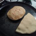 El cooksnap de Fathy Padilla cuando hizo Gorditas del comal Con pollo guisado.