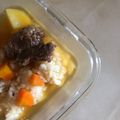 Cooksnap dari Raysa Machfud untuk resep Bubur Tim Semur Daging : MPASI 8+ bulan