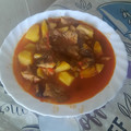 El cooksnap de Elisa Yenes cuando hizo Setas de cardo con patatas.