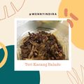 Cooksnap dari Wenny Indirasari ✅ untuk resep Balado Teri Kacang