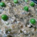 Abha Agam Singh's cooksnap of when they made Methi Matar Malai.