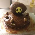 El cooksnap de Carlos Cátedra Lozano cuando hizo Mona de Pascua de chocolate.