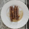 El cooksnap de Carlos Ayats cuando hizo Salchichas al vino.