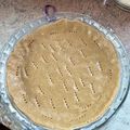 El cooksnap de Madison Perez zamorano cuando hizo Masa para pie de limón o kuchen.