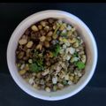 Dipika Bhalla का कुकस्नैप जब उन्होंने अंकुरित मूंग का सलाद (ankurit moong ka salad recipe in Hindi) बनाया था।