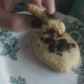 El cooksnap de Agus Grande cuando hizo Galletas con harina de arroz y chocolate.