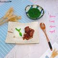 Cooksnap của Phương Quỳnh khi họ làm theo món Sườn non rim chua ngọt
