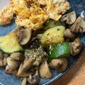 傅子瑄 的 蒜炒蘑菇櫛瓜 cooksnap