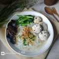 Cooksnap dari Tri Yunianti untuk resep Bakso Ayam Jamur Kuping (Lohua)