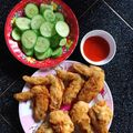Cooksnap của Sinh Anh khi họ làm theo món Cánh gà chiên giòn
