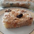 El cooksnap de Norali cuando hizo Crumble de manzana con moras.