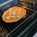Cooksnap de agathe sur la recette Pizza saumon chèvre