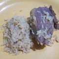 El cooksnap de vyr cuando hizo Colita de Cuadril con Arroz a la Mostaza.