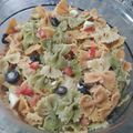 El cooksnap de Lavidaesmaravillosa. (Amparo) cuando hizo Ensalada de pasta (lazos)🍝.