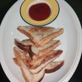 Neha chopra का कुकस्नैप जब उन्होंने बटर टोस्ट (Butter toast recipe in Hindi) बनाया था।