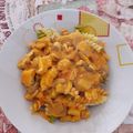 Szilvia Deme_1 Cooksnap-ja, amikor elkészítette a(z) Bakonyi csirkemell ragu, fusilli tésztával receptet.