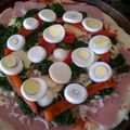El cooksnap de Carlos Zagnoli cuando hizo 4 variedades de pizza.