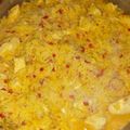 El cooksnap de Miguel Moises cuando hizo Arroz con pollo y azafrán 🍗.