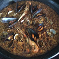 El cooksnap de Carlos Pérez Barrera cuando hizo Fideuá de marisco 🦐🐙🦑.