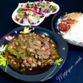 کوک اسنپ Mozhgan Azhir بعد از امتحان کردن قورمه سبزی با سبزی خشک.