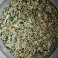 El cooksnap de Danita Herrera cuando hizo Tortilla de espinaca al horno.