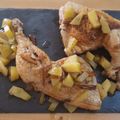 El cooksnap de Estela Garrido Henarejos cuando hizo Pollo a la Manzana.