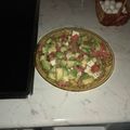 El cooksnap de Danolo AlcNom cuando hizo Ensalada de aguacate con tomate y queso Burgos.