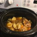 El cooksnap de MINE T cuando hizo Pollo en Olla Lenta.