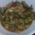 Cooksnap dari Eky Ajeng Palupi untuk resep Oseng Tempe,ampela hati ayam Dan kacang panjang