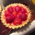 El cooksnap de Christian Grimm cuando hizo Tarta Frutal con Crema Pastelera 💕🍓🍍.
