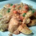 Kristina's cooksnap of when they made Sheree's Chicken a'la King (crockpot).