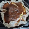 El cooksnap de Isabel cuando hizo Tarta de queso tipo la viña en freidora de aire o air fryer.