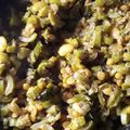 Anushri Pai's cooksnap of when they made कांद्याची पात मूग डाळ घालून (kandyachi pat moong dal recipe in marathi).