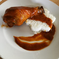 El cooksnap de Silvia González Gómez cuando hizo Pollo con salsa de tomate, pimiento y cebolla (cocina vasca).