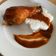 El cooksnap de Silvia González Gómez cuando hizo Pollo con salsa de tomate, pimiento y cebolla (cocina vasca).