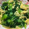 庭秀 的 青江菜炒雞蛋 cooksnap