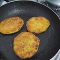 El cooksnap de Sandra Diaz cuando hizo Hamburguesas o Arepas de Lentejas.