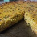 El cooksnap de Natalia Calvo Novarese cuando hizo Tarta de puerros y zanahorias con masa casera.