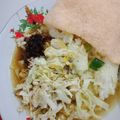 Cooksnap dari Fitri Handayani untuk resep Soto Ayam Lamongan plus Bubuk Koya