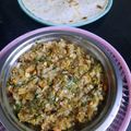 Charusheela Prabhu's cooksnap of when they made वांग बटाट्याचे भरीत भाजी (Vange Batate Bharit Bhaji Recipe In Marathi).