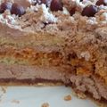 Beszerné Lázár Eszter Cooksnap-ja, amikor elkészítette a(z) Mogyorós csokitorta Születésnapra❤️ receptet.