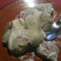 El cooksnap de Nora Ortiz cuando hizo Chayotes rellenos.