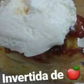 El cooksnap de Agustina cuando hizo Torta invertida de manzana.