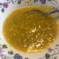 Layla (lulu)'s cooksnap of when they made Split lentil soup شوربه عدس.
