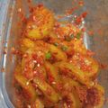 Erina Schreiber's cooksnap of when they made Spicy Cucumber Banchan.