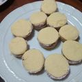 El cooksnap de Aye cuando hizo Galletitas/alfajorcitos de maicena.