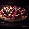 El cooksnap de Octavio cuando hizo Pizza al horno a leña.