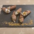 il Musica in Cucina quando ha preparato Cannoli siciliani senza strutto e marsala