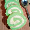 Cooksnap dari Atikah untuk resep Swiss Roll Pandan Keju #pr_adakejunya